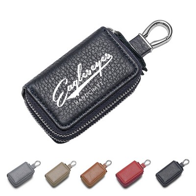 Cowhide Leather Car Key Holder