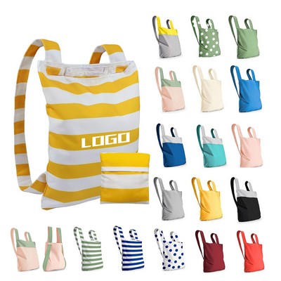 Multi-Mode Tote-Backpack with Adjustable Straps