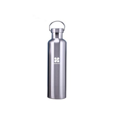 32oz Wide-Mouth Stainless Steel Water Bottle