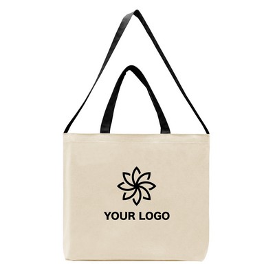 USA Union Made Double Strap Edged Canvas Shoulder Tote