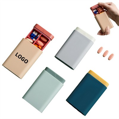 Portable Travel Pill Box Organizer