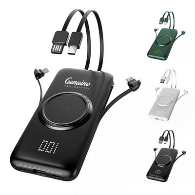 10000Mah Four Output Wireless Charging Power Bank