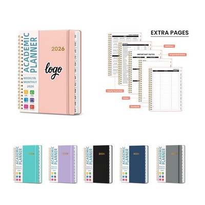 2026 A5 Schedule Notebook