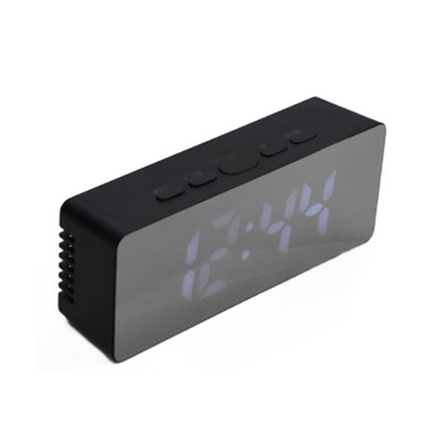 LED Mirror Faced Alarm Clock