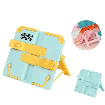 Adjustable Book Holder with Page Paper Clip