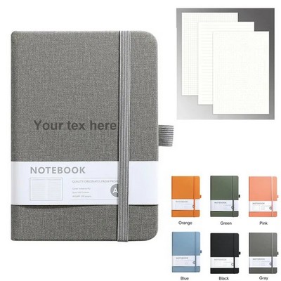 A5 Graph Grid Paper Hardcover Notebook Journal