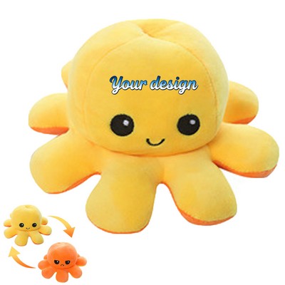 Reverse Octopus Plush Toy