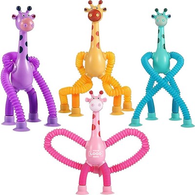 Flexible Giraffe Pop Tubes for Endless Fun