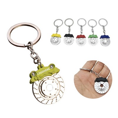 Zinc Alloy Brake Disc Keyring