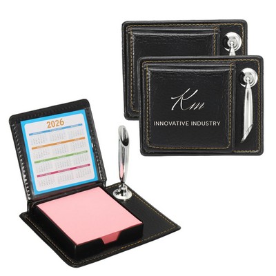 Leather Sticky Notes Holder