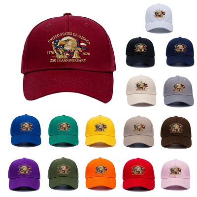 250th Anniversary 6-Panel Cotton Cap
