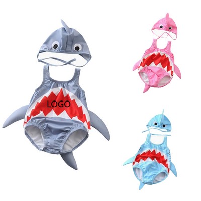 Cute Shark Baby One-Piece Swimsuit