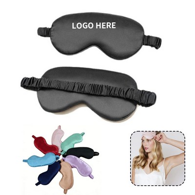 Soft Imitated Silk Eye Mask Blindfold