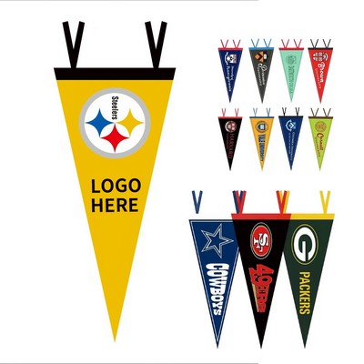 8" x 18" Personalized Full-Color Felt Banner