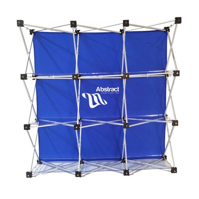 Table Top Grid Banner w/Shelves- 49"x49"