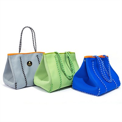Neoprene All-Purpose Beach Tote