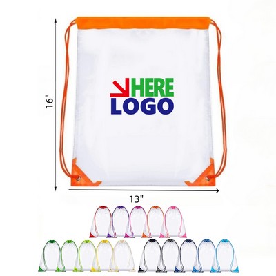 Clear Drawstring Bags