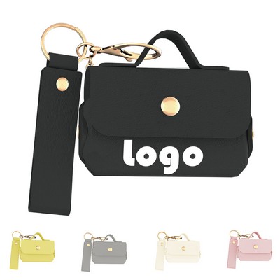 PU Mini Bag Keychain