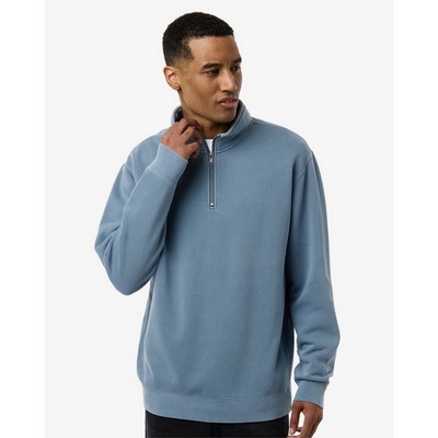 Independent Trading Co Unisex Pigment-Dyed Quarter-Zip Pullover - PRM4600QZ
