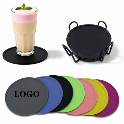 Round silicone cup holder