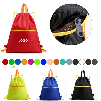 Drawstring Backpack Bag