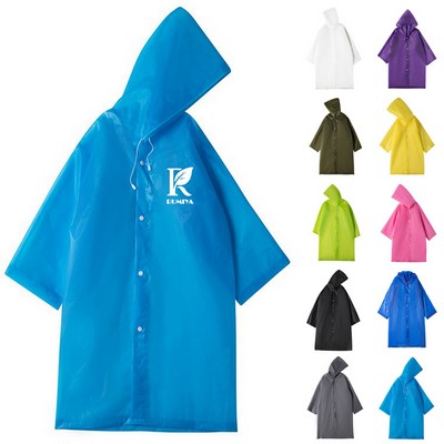 Reusable EVA Unisex Raincoat