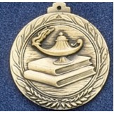 2.5" Stock Cast Medallion (Knowledge)