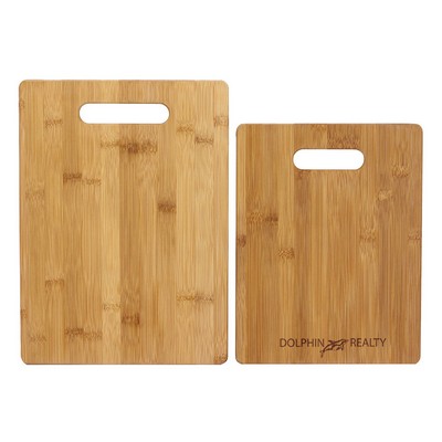 2-Piece Bamboo Cutting Board Set (13" x 9½" & 11" x 8½") Pricing Available Until December 31st