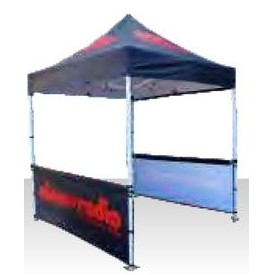 8' Tent Side Rail Digital w/ Frame Each (Single Sided)