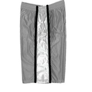 Athletic 5" Inseam Cool Mesh Short w/ Side Panel Trim & Covered Waistband