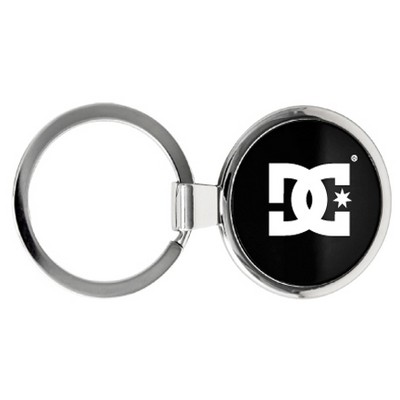 Round Metal Keychain