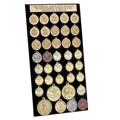 Die Struck Medal Academic Displays
