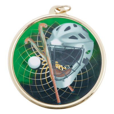 2 ¼" TM Series Sports Medal w/Field Hockey Mylar Insert