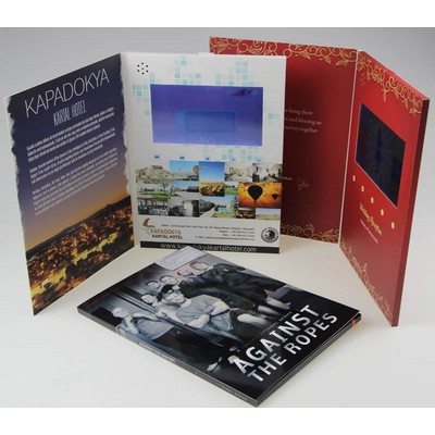 2GB 4.3" LCD A4 Size Bi-fold Video Brochure