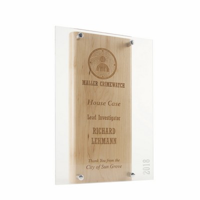 Modern Maple Award (9-1/2"x14")