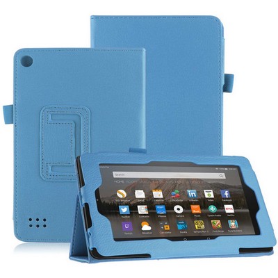 Kidder Leatherette Case compatible with Kindle Fire HD 7 5th/7th/9th Gen