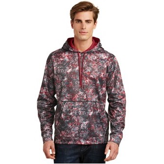 Sport-Tek® Sport-Wick® Mineral Freeze Fleece Hooded Pullover.