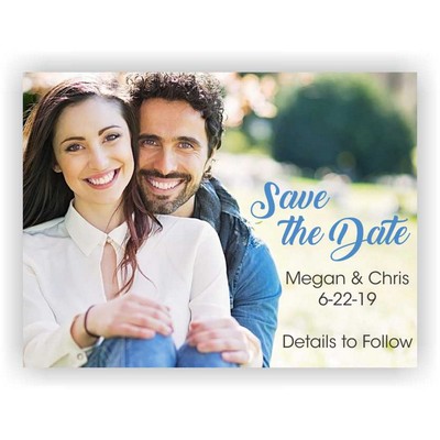 Magnet-15Mil-4"X4" Save The Date Full Color
