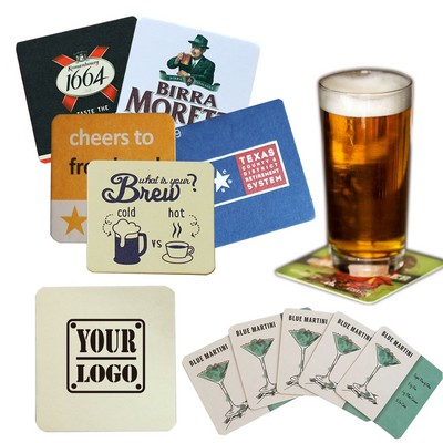 Full Color Square Paperboard Coaster
