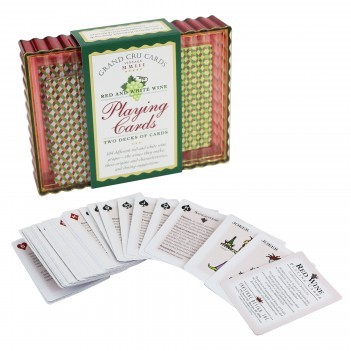 Red & White Wine "Grand Cru" Playing Cards Set
