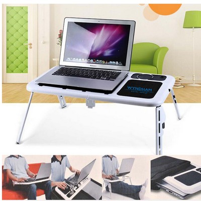 Promotek iBank® Laptop computer table (white)