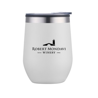Vineyard-II 12 Oz. Stemless Wine Glass Tumblers