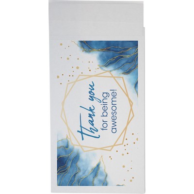 Full Color White Eco-Shipper Expandable Paper Mailer (9.5" W x 16" H x 3" D)