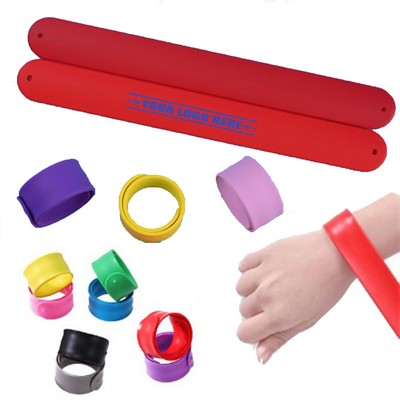 Silicone Slap Wrist Strap
