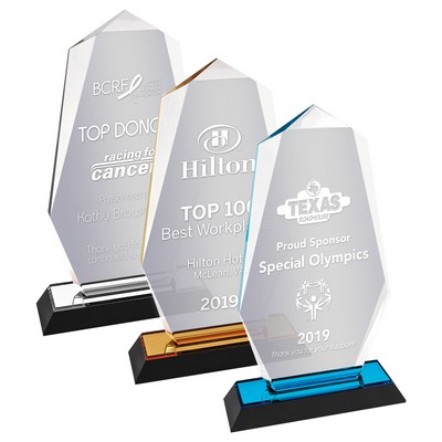 9" Octagon Point Impress Acrylic