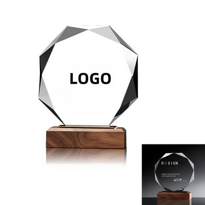 Custom Crystal Trophy Award