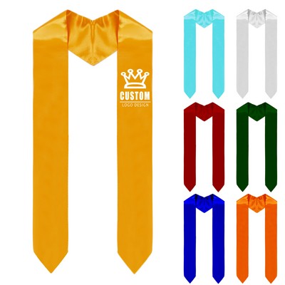 Adult Graduation Stole Sash 60" Long