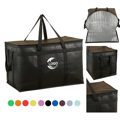 MOQ 300pcs Non-Woven Aluminum Foil Incubator Suitcase With Handle