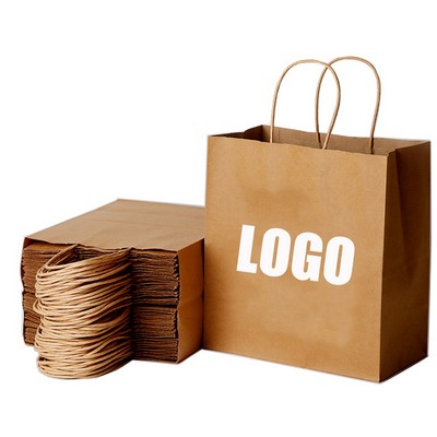 11"W x 11"H x 6"D Brown Paper Bags