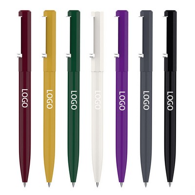Vintage Solid Color Plastic Ballpoint Pen